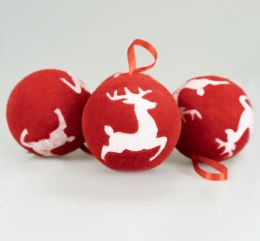 Bombki Zestaw bombek welurowych (4 szt.) Arpex (BN6101) Arpex