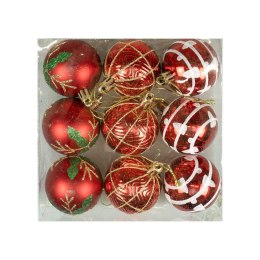 Bombki Zestaw bombek ze zdobieniem (9 szt.) Arpex (BN6859) Arpex