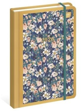 Kalendarz książkowy (terminarz) METAL. MEADOW B6 Interdruk (192 strony) Interdruk