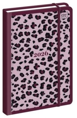 Kalendarz książkowy (terminarz) mat+uv PATTERN A6 Interdruk (192 strony) Interdruk