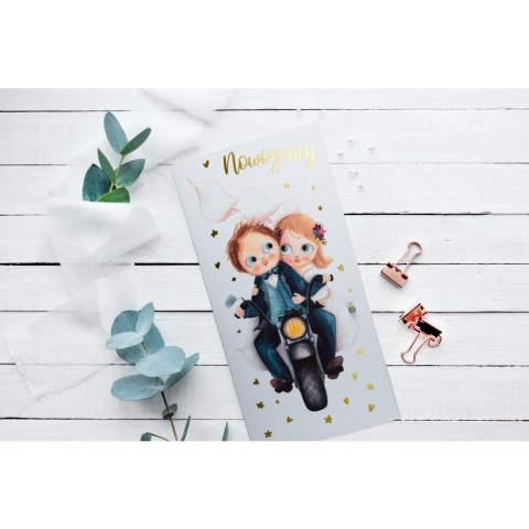 Kartka składana DL KARNET DL Slub MOTOR Henry (5907465661836) Henry