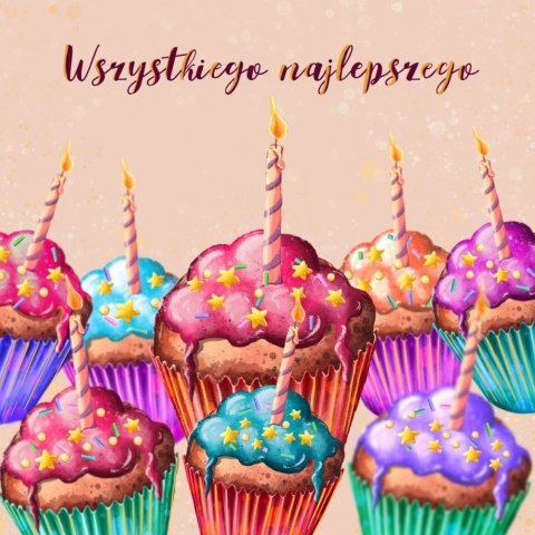 Kartka składana KARNET KW BABECZKI kw Henry (5907465661270) Henry