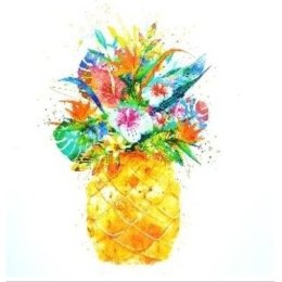 Kartka składana KARNET KW HS Ananas kw Henry (5907465664479) Henry