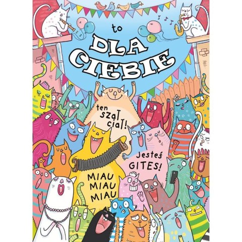 Kartka składana B6 Karnet B6 KOTYYY Henry (5907465666619) Henry