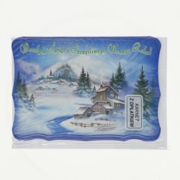 Kartka składana opłatek bn B6 Panorama (B6) Panorama