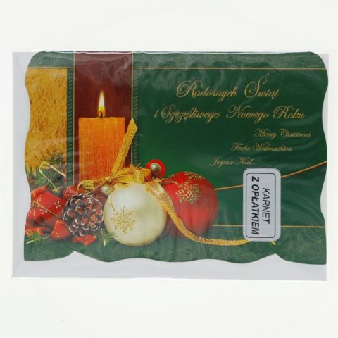 Kartka składana opłatek bn B6 Panorama (B6) Panorama