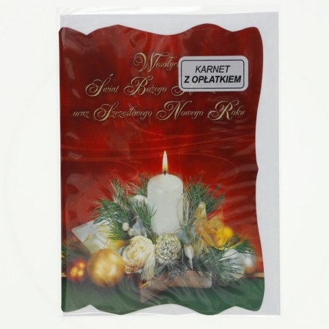 Kartka składana opłatek bn B6 Panorama (B6) Panorama