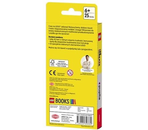 Książeczka edukacyjna LEGO® Recreate. Karty Wyzwań. Pupile Ameet (ACP 6610) Ameet