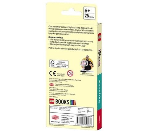 Książeczka edukacyjna LEGO® Recreate. Karty Wyzwań. Urodziny Ameet (ACP 6611) Ameet