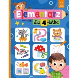 Książka dla dzieci Elementarz dla 4-latka Aksjomat Aksjomat