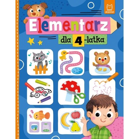 Książka dla dzieci Elementarz dla 4-latka Aksjomat Aksjomat