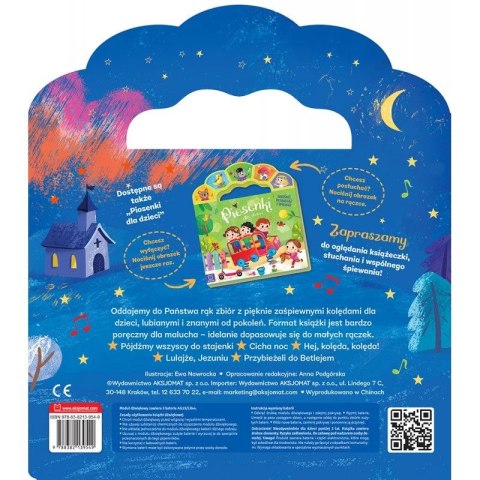 Książka dla dzieci Kolędy dla dzieci. Naciśnij, posłuchaj i śpiewaj! Aksjomat Aksjomat