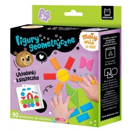 Książka dla dzieci Mały miś to lubi! Figury geometryczne. Aksjomat Aksjomat