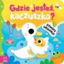 Książka dla dzieci Otwórz okienko! Gdzie jesteś, kaczuszko ? Aksjomat Aksjomat