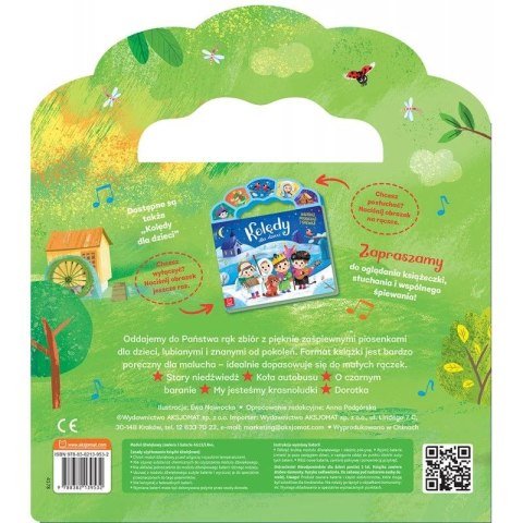 Książka dla dzieci Piosenki dla dzieci. Naciśnij, posłuchaj i śpiewaj! Aksjomat Aksjomat