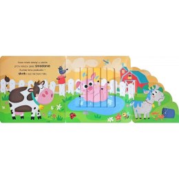 Książka dla dzieci Ruchome obrazki. Na wsi Aksjomat Aksjomat