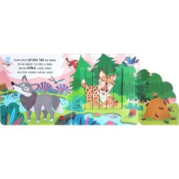 Książka dla dzieci Ruchome obrazki. W lesie Aksjomat Aksjomat