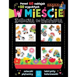 Książka dla dzieci Zadania do wyklejania. W mieście. Aksjomat Aksjomat