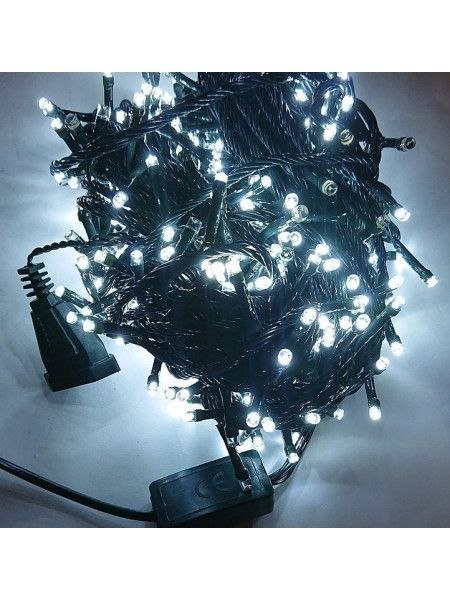 Lampki świąteczne 200 led zimna biel Yasheng Yasheng