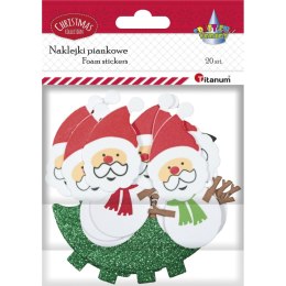 Naklejki świąteczne Craft-Fun Series pianka Titanum Titanum