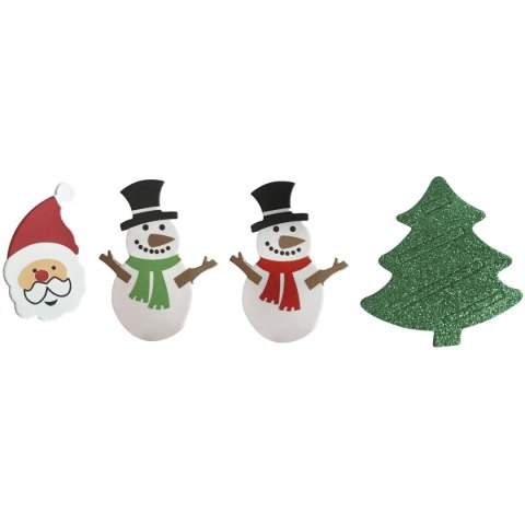 Naklejki świąteczne Craft-Fun Series pianka Titanum Titanum