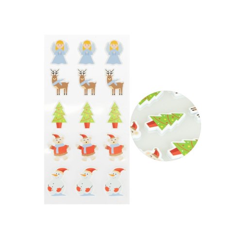 Naklejki świąteczne świąteczny mix Arpex (NR5814) Arpex