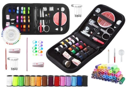 Nici Mini Zestaw Krawiecki Do Szycia w Etui Przybornik 29el Lean (20751) Lean