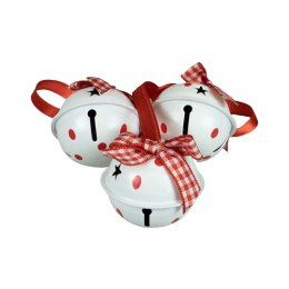 Ozdoba świąteczna Dzwoneczki dekoracyjne - białe Arpex (BN7122BIA-6088) Arpex