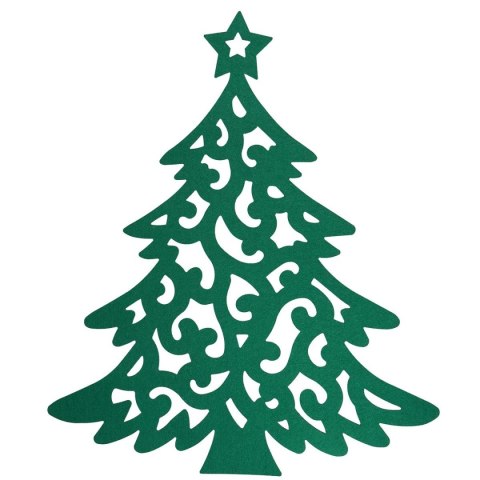 Ozdoba świąteczna Podkładka filcowa - choinka Arpex (BN6378) Arpex