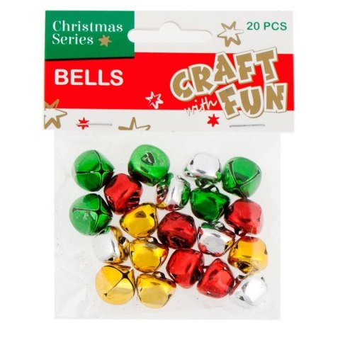 Ozdoba świąteczna boże narodzenie dzwoneczki Craft Fun (412803) Craft Fun