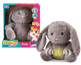 Pluszak interaktywny szumiący króliczek ze światłem Natalia (186318) Natalia