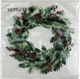 Serwetki BN kolorowa papier [mm:] 330x330 Paw (TL233000) Paw