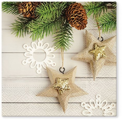 Serwetki BN mix nadruk bibuła [mm:] 330x330 Paw (TL837000) Paw