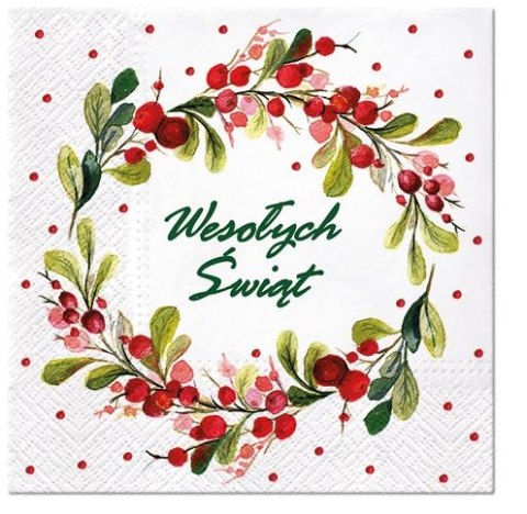 Serwetki Lunch BN biały papier [mm:] 330x330 Paw (SDL234299) Paw