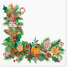 Serwetki Lunch mix bibuła [mm:] 330x330 Paw (SDL238000) Paw