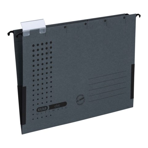 Teczka zawieszkowa Chic Ultimate A4 grafitowy [mm:] 262x350 Elba (100552098) Elba