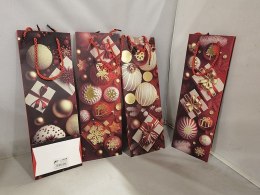 Torba prezentowa świąteczna na butelkę Adar (625228) Adar