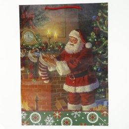 Torba prezentowa torebka laminowana mikołaje [mm:] 330x457x 102 Panorama (pl-9) Panorama