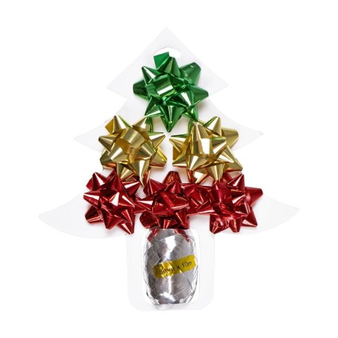 Wstążka Zestaw do pakowania prezentów - choinka Arpex (BN6019) Arpex