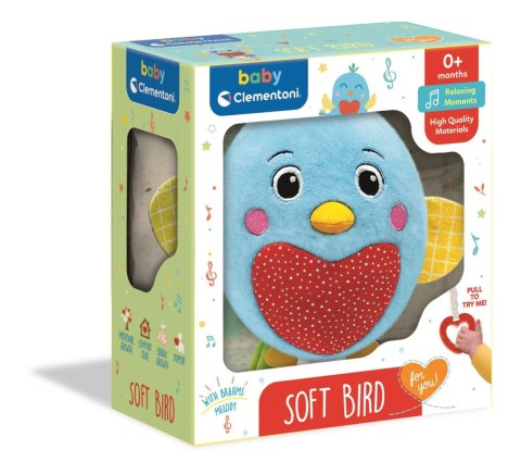 Zabawka dźwiękowa Pozytywka ptaszek Clementoni (17821) Clementoni