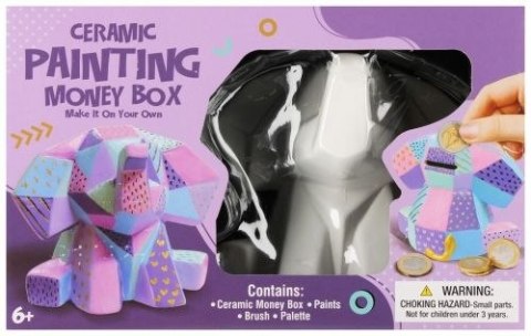 Zestaw kreatywny dla dzieci skarbonka słoń do malowania Mega Creative (567922) Mega Creative