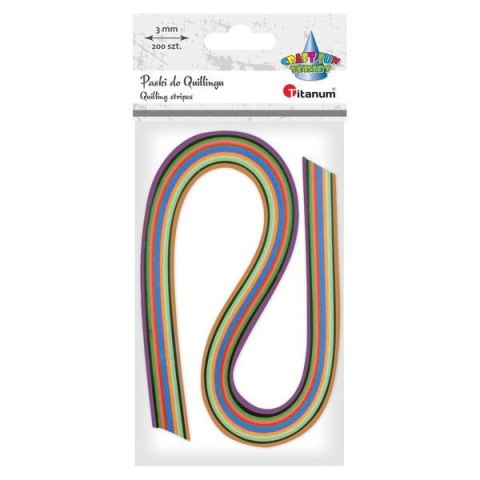 Akcesoria do quillingu Craft-Fun Series paski Titanum (16197A) Titanum