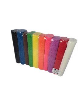 Bibuła marszczona MIX KOLORÓW mix 250mm x 2500mm Sdm Sdm