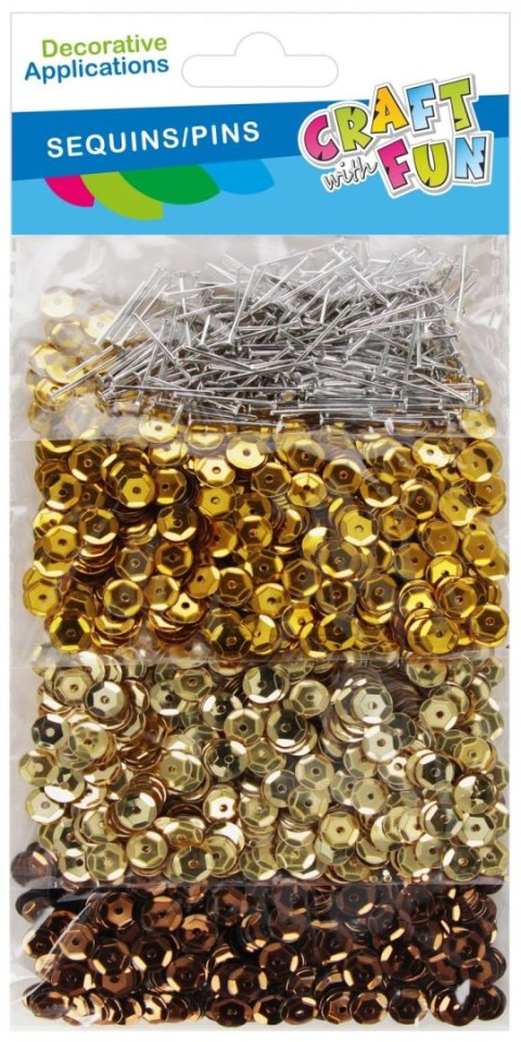 Cekiny mix Craft With Fun (567257) Craft With Fun