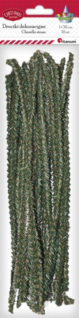 Drucik Craft-Fun Series kreatywny kolor: zielony choinkowy 10 szt Titanum (282805) Titanum