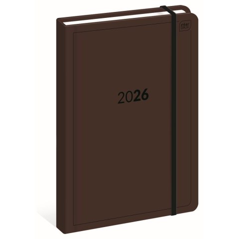 Kalendarz książkowy (terminarz) mat+uv NAVY B5 Interdruk (192 strony) Interdruk