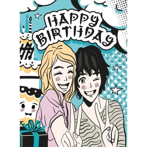 Kartka składana B6 B6 MANGA Henry (5907465668385) Henry