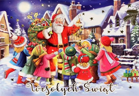 Kartka składana B6 Pol-mak Pol-mak