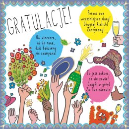 Kartka składana Karnet KW HS Gratulacje kw Henry (5907465662154) Henry