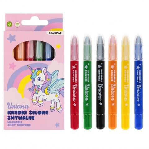 Kredki żelowe Starpak (551672) Starpak